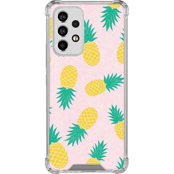 Skinit Illustration Art Summer Pineapples Galaxy A33 5G Clear Case