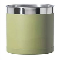Oggi Steel Holder Utensil Crock, Jumbo, Olive - 7"