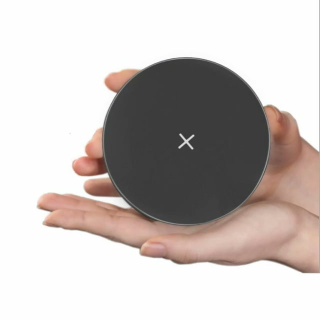 Wireless Charger 15W Fast Wireless Charging Compatible with Most Mobile Phone, Black