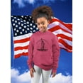 thumbnail image 2 of Independence Day Liberty S Hoodie Juniors -Image by Shutterstock,  Small, 2 of 4