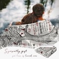 thumbnail image 2 of Bereavement Gifts Sympathy Gift Memorial Gifts - in Memory of Loved One Gifts, Condolences Gift, in Loving Memory Blankets, Memorial Gifts for Loss of Mother/Father/Pet Throw Blankets 60" x 50", 2 of 6