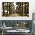 thumbnail image 1 of Date Palm Plantation Photography - Modern Forest Canvas Art, 1 of 3
