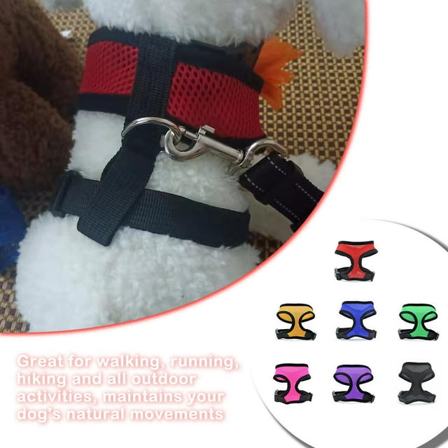 Pet Dog Safety Harness Easy Control Harness Pet Mesh Vest Mesh Vest Leash Chest Straps Belt