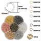 thumbnail image 5 of 1820 Unids Metal Open Jump Rings 6mm Herramientas con Caja Accesorios Hallazgos DIY Split Rings Key Hoops Plateado para Fabricación Colgante Macarena Anillos de salto abiertos, 5 of 7