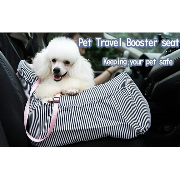 Dog Car Seat - Blue, 21.7" x 19.7" x 12.8"