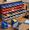 Blue+Red+Grey, variant on Wall Mounted Storage Bins, 30 Wall Mount Tool Organizer Bins Plastic Parts Rack Container