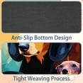 thumbnail image 4 of Dachshund Square Mouse Pad, 8.3x9.8 Inch, Non-Slip Rubber Bottom, Printed Desk Mat for Office and Gaming, 4 of 6