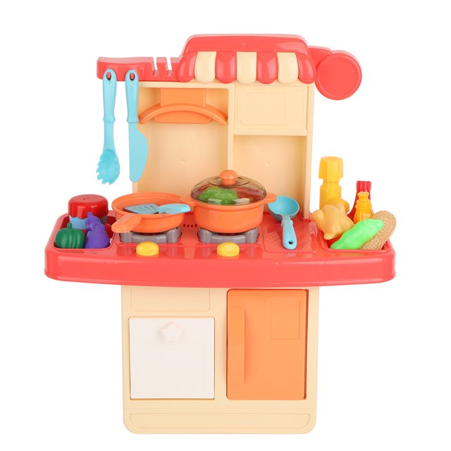 Juguete de cocina de cocina, utensilios de cocina de simulación infantil, cocina, juguete de comida, herramienta de cocina de simulación, diseño aerodinámico