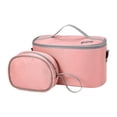 thumbnail image 4 of Bolsa de cochecito multiusos con cremallera suave de gran capacidad, Mini bolsa de pañales portátil, bolso de mano, bolsa de momia para ir de compras, Rosa CUTICAT Organizador de cochecito, 4 of 8