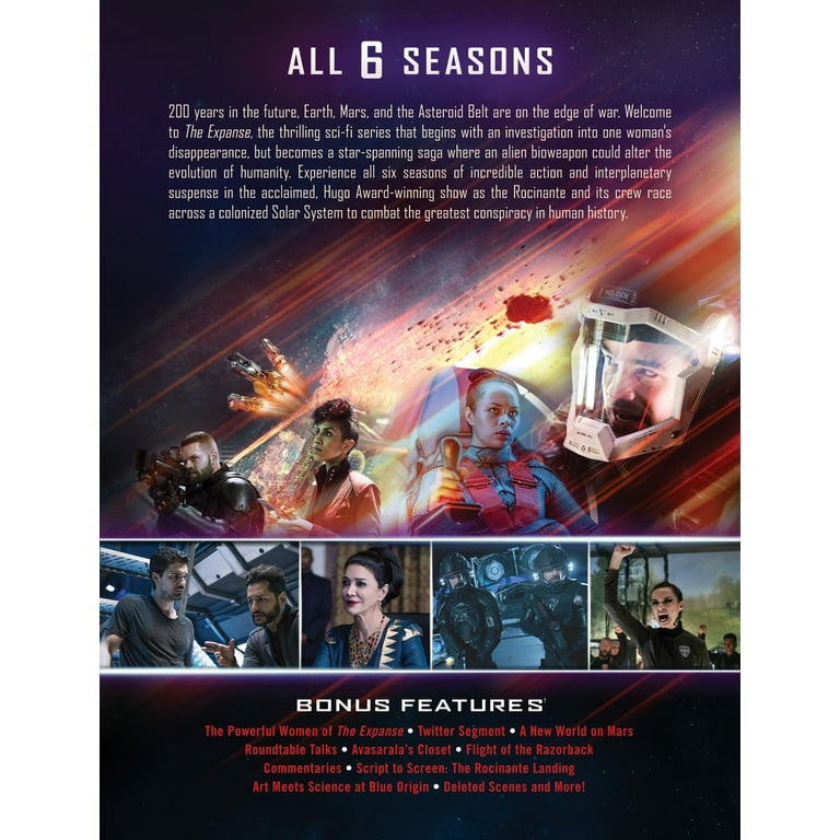 Free Shipping! SDS The Expanse The Complete Series DVD Science