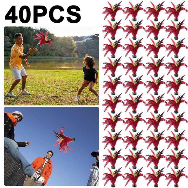 Volante Plumas 20cm Volante Competición Entretenimiento para Estudiantes Y Adultos Hecho A Mano