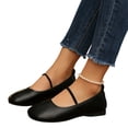 thumbnail image 5 of Willtoo Women's Ballet Flats Mary Jane Shoes, Round Toe Comfortable Dressy Casual Flats Slip-on Work Daily Soft Shoes, 5 of 5