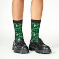 thumbnail image 5 of Uemuo St Patrick's Day9 Printed Kids Boys Socks Seamless Crew Socks Crazy Funny Athletic Sport Socks for Children, 5 of 6