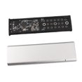thumbnail image 1 of M Buder Carcasa para Disco Duro M.2 PCIe NVMe SSD Enclosure USB 3.1 Tipo C 10Gbps 2TB UASP Protocolo, Plateado con Cable A a C, Tamaño 16 cm / 6.3 pulgadas, 1 of 9