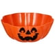 thumbnail image 1 of Plato de fruta con elementos de Halloween, ensaladera con patrón de lámpara de calabaza (naranja), 1 unidad, 1 of 5
