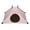 Pink, variant on Pet Dogs Cats Foldable Tent Soft Nests Breathable Sleeping Bed House Kennel