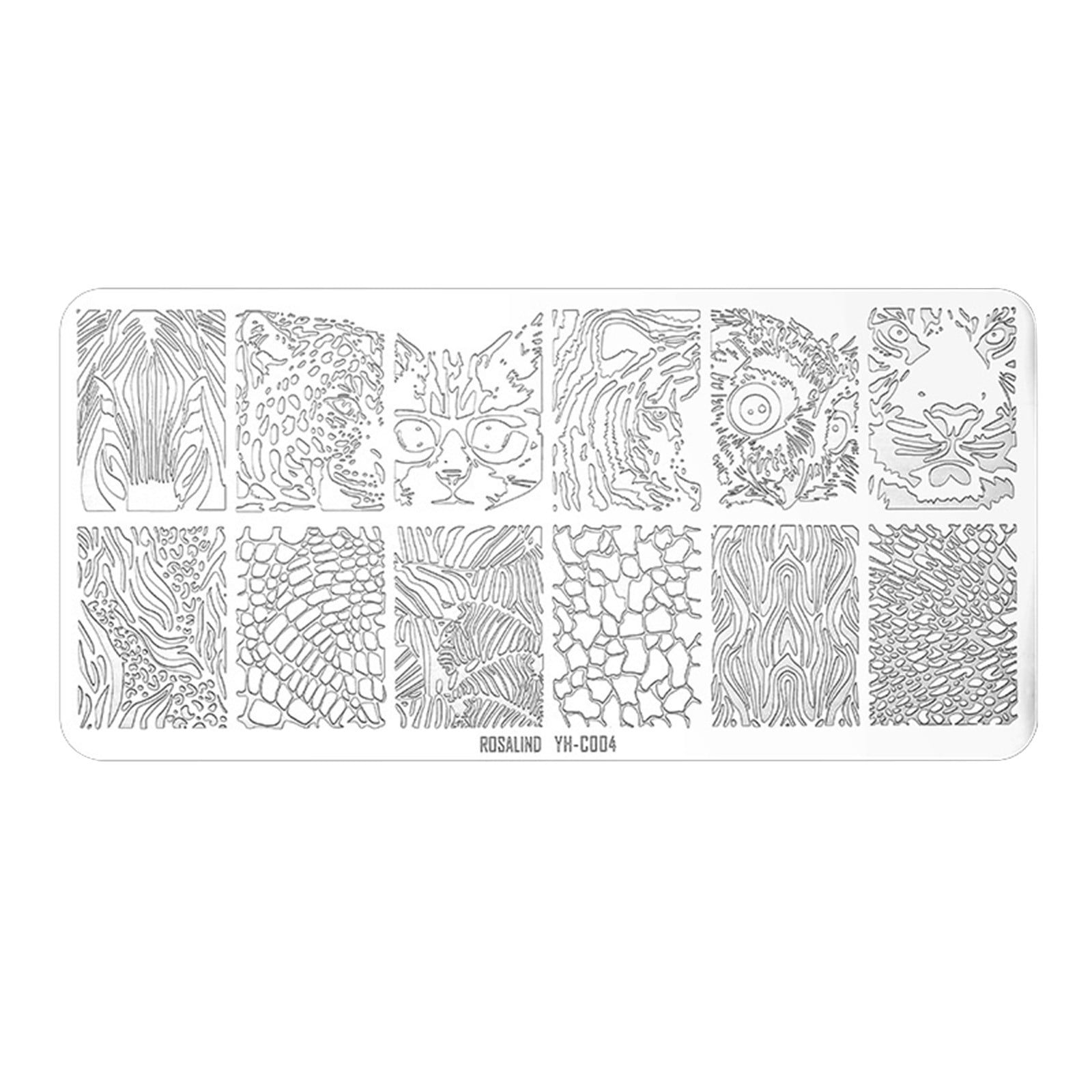 Nail Stamp Plates Nail Art Plates Image Stamp Templates Stamping Manicure Nail Stamper Stencil