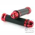 thumbnail image 2 of 2PCS Motorcycle Handlebar Grips,7/8" & 1" Motorcycle Grips Tuning Accessories Compatible with Honda,Yamaha,Suzuki,Personalized Motorcycle Grips Covers for Car Decoration (Red), 2 of 6