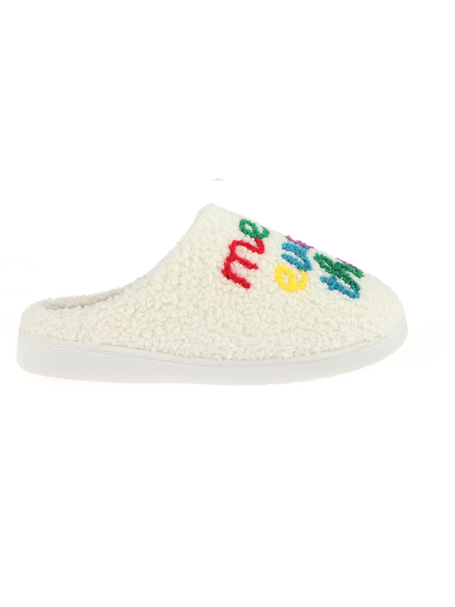 S+R Women's Holiday Graphic Cozy Slide Slipper