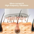 thumbnail image 4 of 2 in 1 Electric Scalp Massager and Hair Oil Applicator, Hair Massager Scalp Applicator Brush Naturale, Follicle Activator for Hair Treatment Growth, White, 4 of 10