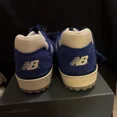 thumbnail image 2 of New Balance 550 Sneakers Mens 12D Suede Pack Team Royal Lace Up Shoes BB550VNA, 2 of 6