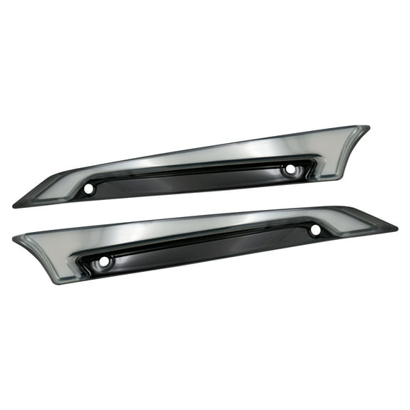Windshield Trim Light Black Smoke LED Accent Fit For Harley Road Glide FLTR 15 