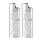 thumbnail image 2 of Cubierta De Encendedor De aleación De Zinc Retro, 2 Piezas De Propiedad De Cubierta De Caja De Protección Floral De Patrón Floral Para Encendedores De Tamaño Estándar De J3,, 2 of 7