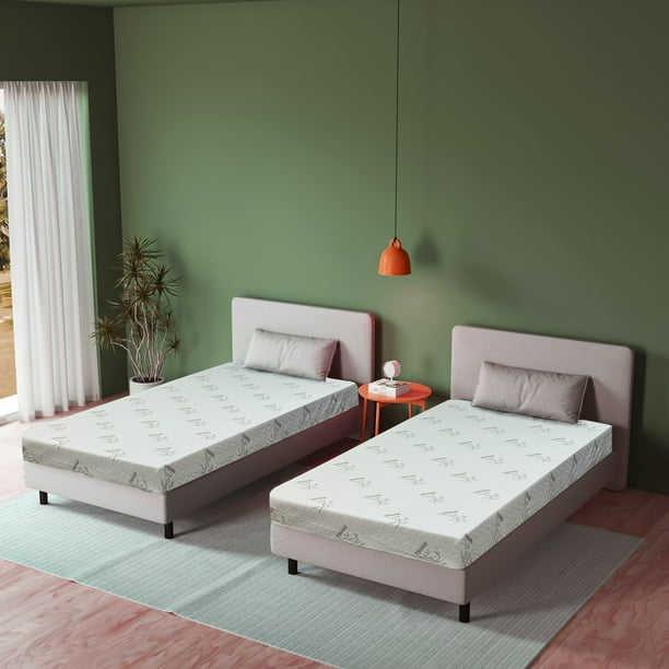 ViscoLogic HarmonyNap Queen Mattress, Made in Canada Medium Firm Feel