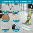 thumbnail image 6 of Aorsher Compatible with Shark VACMOP Replacement Pads for VM252, VM250, VM200, VC205, QM250, VM190, VMP30, VM200P12, Ultra Absorbent Microfiber Pads, 6 Pack, 6 of 8