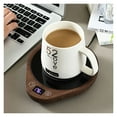 thumbnail image 2 of Cup Heater Coffee Mug Warmer Hot Tea Makers Electric Hot Plate Heating Pad 3 Gear Warmer Coaster Thermal Mug Heater ,Fast Heating, 2 of 7