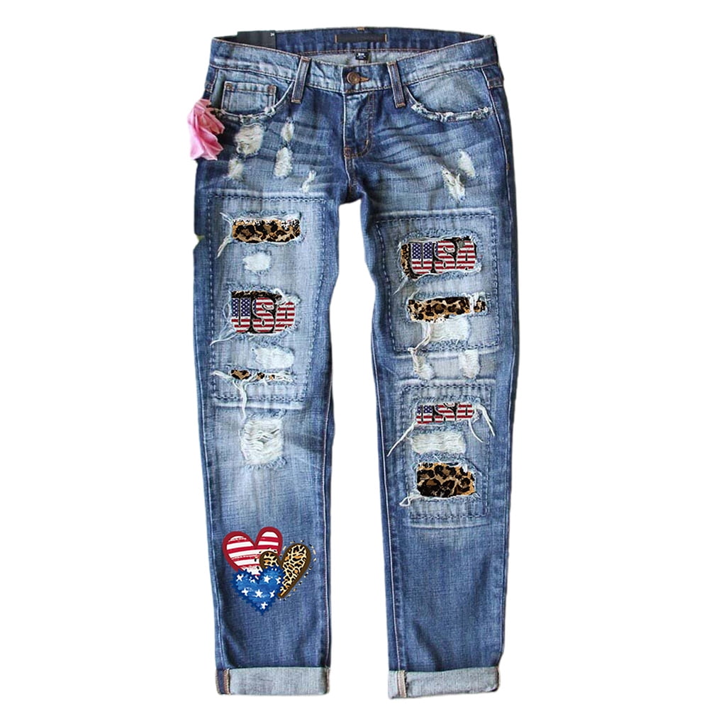 Blencot Jeans Long Skinny Ripped 
