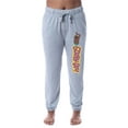 thumbnail image 4 of Scooby-Doo Womens' Scooby Character Logo Icon Sleep Jogger Pajama Pants, 4 of 4