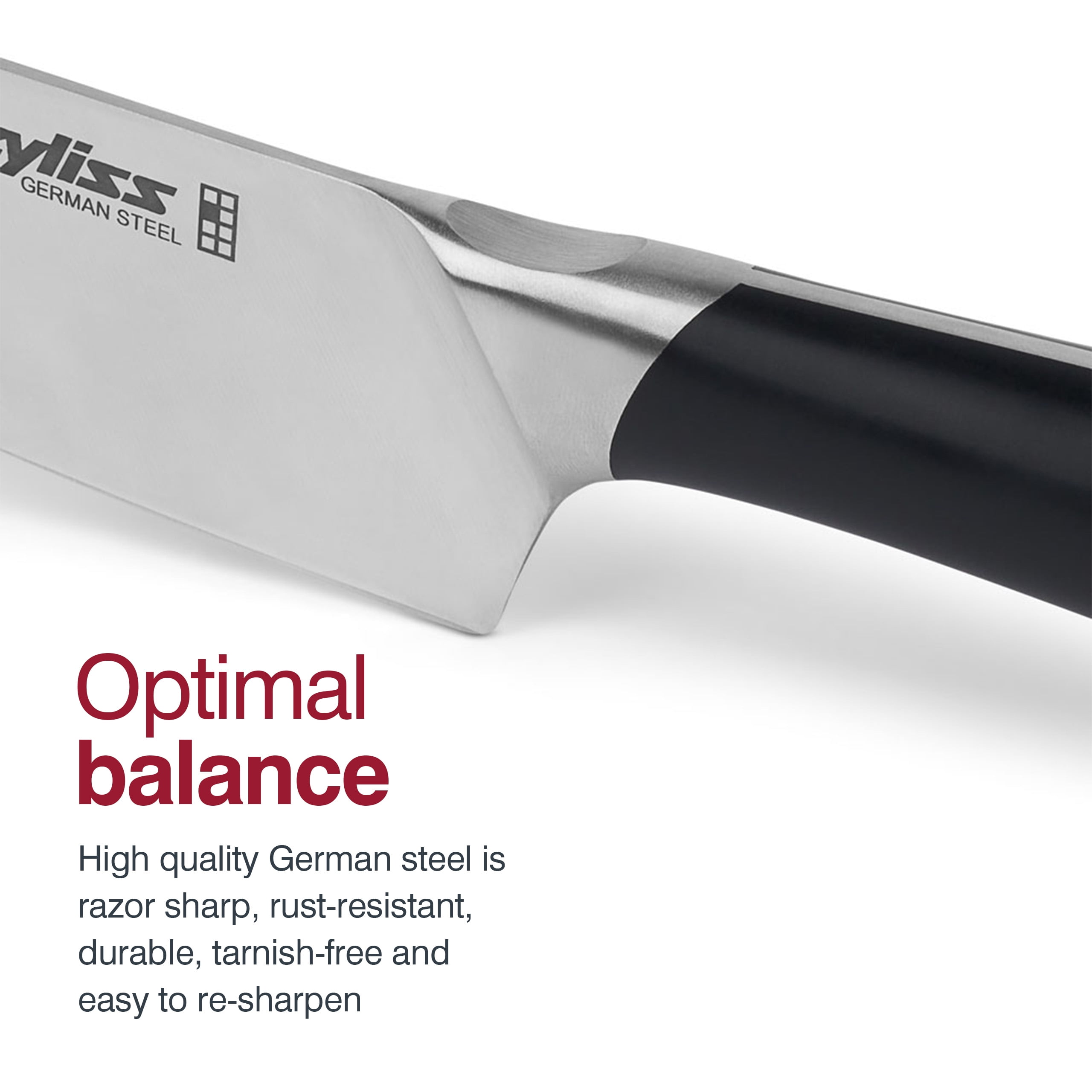 Zyliss Comfort Pro 5.5" Utility Knife - German Stainless Steel Silver/Black