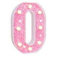 thumbnail image 1 of CNKOO Warm White Alphabet Light Led Letter Light Sparkling Led Glitter Alphabet Sign Hanging Hole Night Light for Party Wedding, 1 of 5