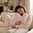 thumbnail image 6 of Black Bow Throw Pillow with Plush Short Fiber, Cute Decorative Pillow for Sofa & Bed Back Support, Unique Birthday Gift 1Pc, 6 of 7