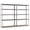 Gray, variant on Patiojoy 5-Tier Heavy Duty Garage Shelving Unit 48" W x 18" D x 72" H Metal Storage Organizer Rack Gray