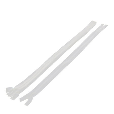 - Unique Bargains Dress Pants Closed End Nylon Zippers Tailor Sewing Craft Tool White 40cm 5 Pcs