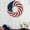 Red, variant on 18Inch Patriotic Roses Wreath, 4th of July Summer Soft Touch Foam Roses Wreath for The Front Door, Handcrafted Memorial Day Artificial Flowers for Indoor and Outdoor