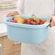 thumbnail image 5 of Multi Functional Basket New Fruit Cleaning Bowl With Strainer Container Kitchen Sink Food Catcher Drainer Fruit Rinser Vegetable Washing Filter Bowl, 5 of 6