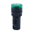 thumbnail image 1 of 24V Small LED Signal Lamp Indicator Light Buzzer Alarm (Green Light), 1 of 9