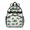 Tractor and Harvesters Gray Pattern, variant on Tractor and Harvesters Gray Pattern Cute School Backpack Bag for School with Padded Back and Adjustable Shoulder Straps 15.25"x11.5"x5.25"