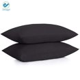 thumbnail image 4 of Deago Ultra Soft Microfiber Pillowcases for Hair and Skin with Envelope Closure Pillow Case Comfort Silky Pillow Covers (King 20x30inch, Set of 2), 4 of 7