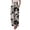 1#Khaki, variant on Women's Beach Pants with Pockets, Retro Floral Loose Wide Leg Drawstring Trousers, Flowy Summer Casual Pants for Vacation,Gray M