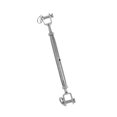 thumbnail image 2 of Stainless Steel Closed Body Turnbuckle Jaw Wire Closed Body Jaw Rope Fork Rigging Screw M6, 2 of 9