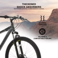 thumbnail image 5 of {IN STOCK} Elecony 29 inch Aluminum Mountain Bike, Shimano 21 Speed Mountain Bicycle Dual Disc Brakes for Woman Men Adult Mens Womens, Multiple Colors, 5 of 6