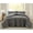 Grey, variant on Brooklyn Loom Oversized Cotton Percale White Full/Queen 3 Piece Comforter Set, Solid Color Themed, Oeko-TEX Certified Confidence
