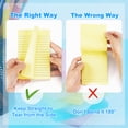 thumbnail image 6 of JILhome 8 Pack Lined Sticky Notes, 4"x6" Ruled Note Pads, 8 Colors Sticky Notepad for Office, Home, Meeting, 45 Sheets/pad, 6 of 7