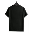 thumbnail image 3 of Playeras Para Hombre Estampada De Letras Manga Corta Casual, 3 of 7