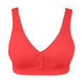 thumbnail image 3 of Everyday Bras for Women Women Bras plus Size Front Hook Sports Bras Packs Pads for Sports Bras for Women Running Sports Bras Womens Workout Sports Bras Women Bras plus Size Pack Womens Bras Red 42, 3 of 3