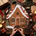 thumbnail image 3 of Clearance! DIY Crafts Christmas Patchwork Fabric Art Kit Handmade Set Sewing Supplies Holiday Project Felt Applique Material Package Home Decoration Gift Adult Beginner, 3 of 5